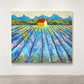 Arte contemporáneo - Blue Lavender Field