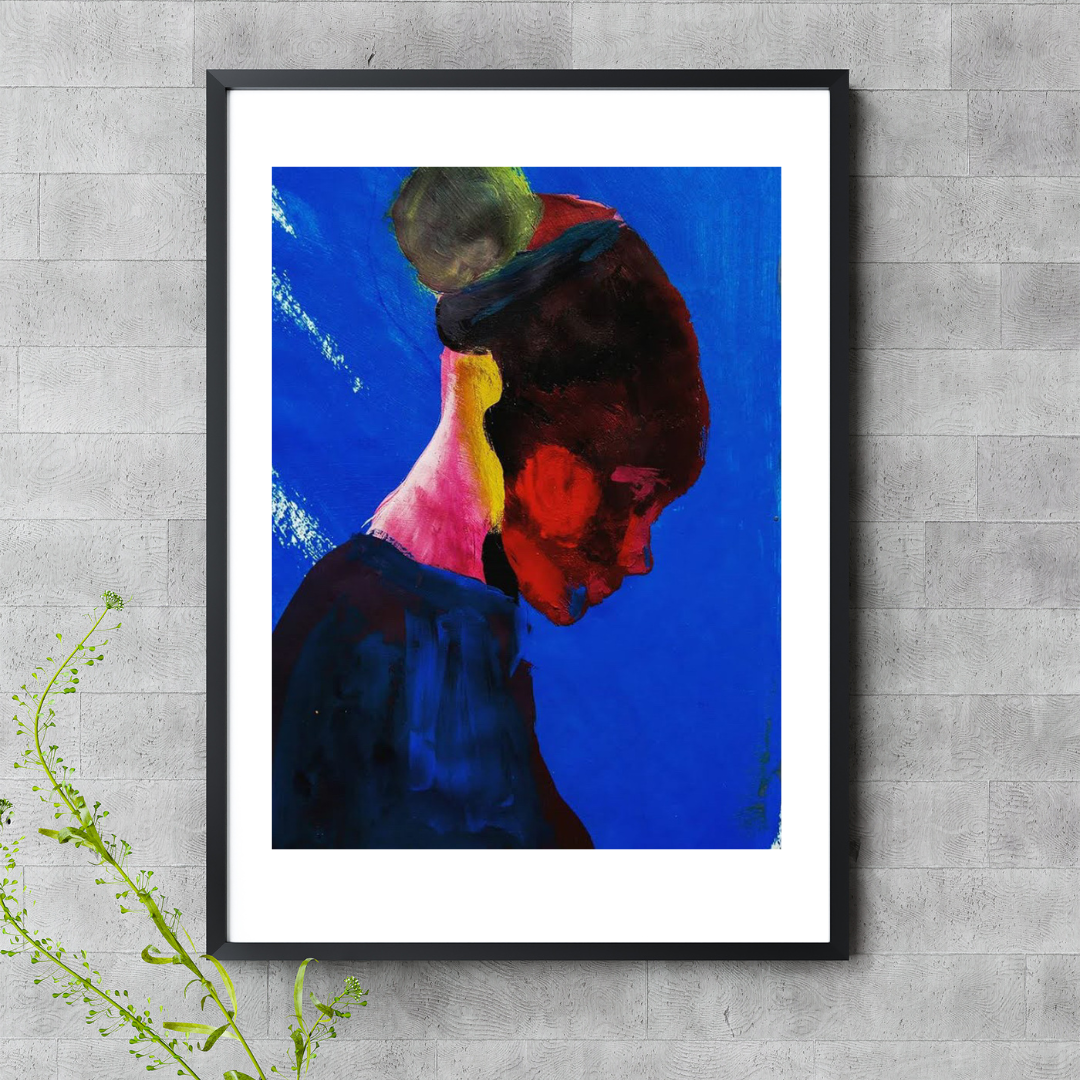 Blue thoughts (Fine Art Print)