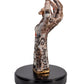 Escultura moderna / Ceramica - Mito-mano de cera y negro de vid-@