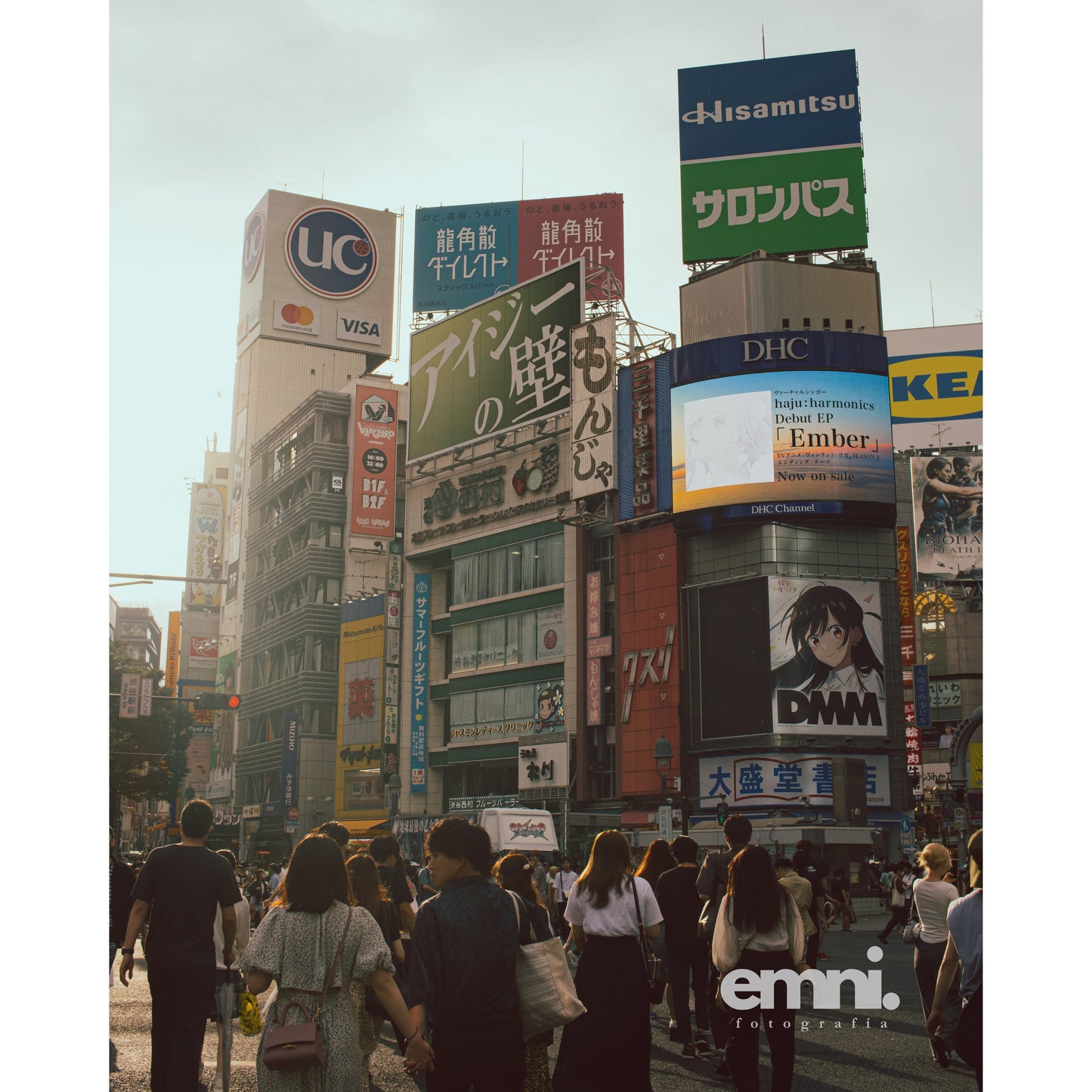 Tokio - Atardecer en el Cruce de Shibuya