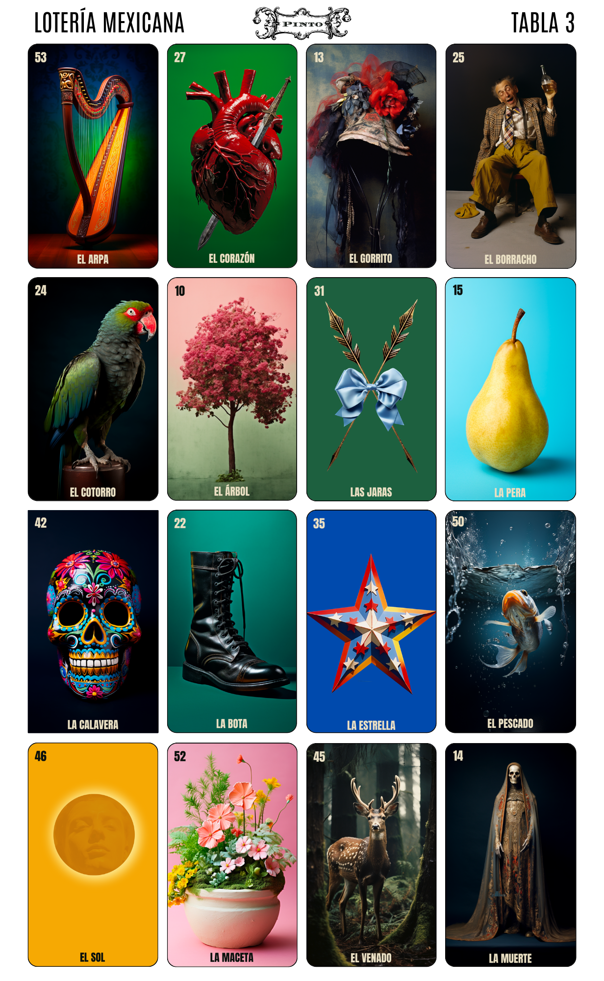 LOTERÍA MEXICANA (TABLA 3)