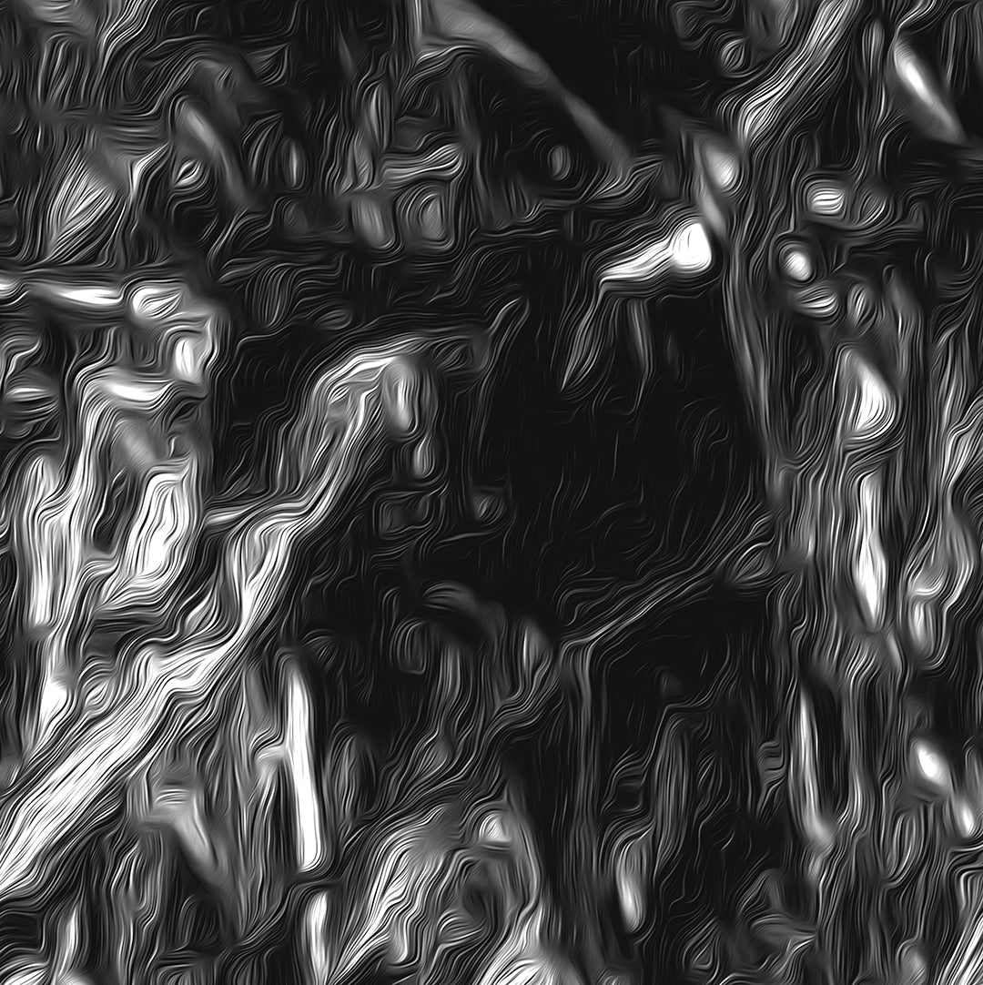 Cuadro abstracto - Tramas. Serie: BN II.