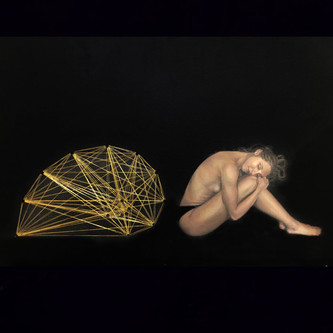 Cuadro al óleo - Fibonacci