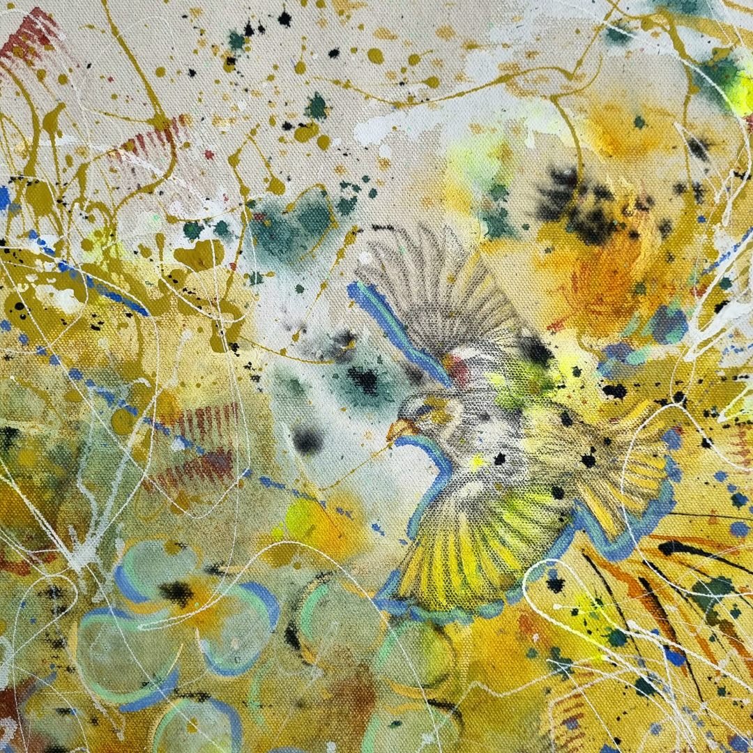 Obra de arte original - No puedo cambiar el viento pero si ajustar mis alas