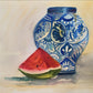 Talavera y sandias