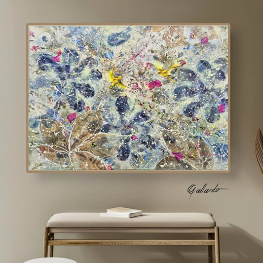 Obra de arte Original - Mas vale vivir volando que ver la vida volar