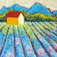 Arte contemporáneo - Blue Lavender Field