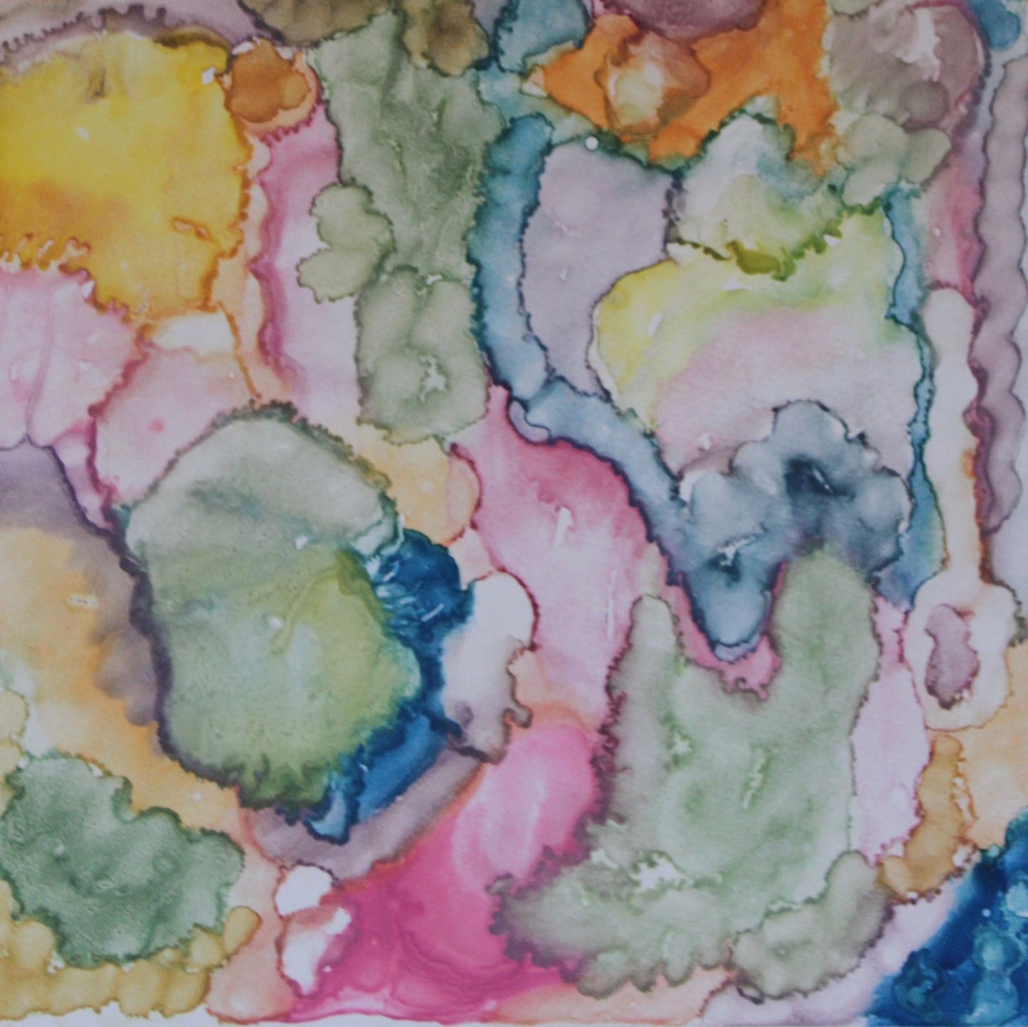 Grabado abstracto - Dialogo sin fronteras