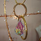 3 aros con adorno de mini perlitas - Atrapasol 3D