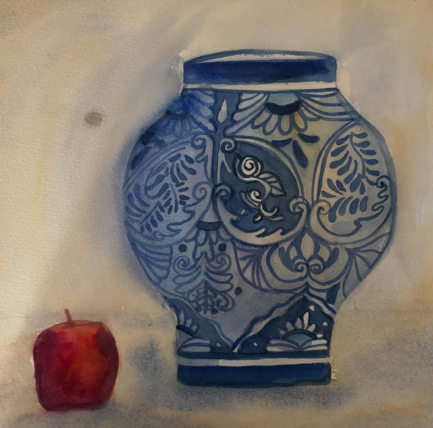 Talavera y manzana