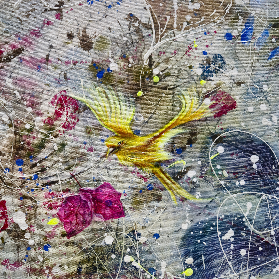 Obra de arte Original - Mas vale vivir volando que ver la vida volar