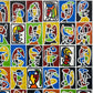 Mosaico en fondo negro