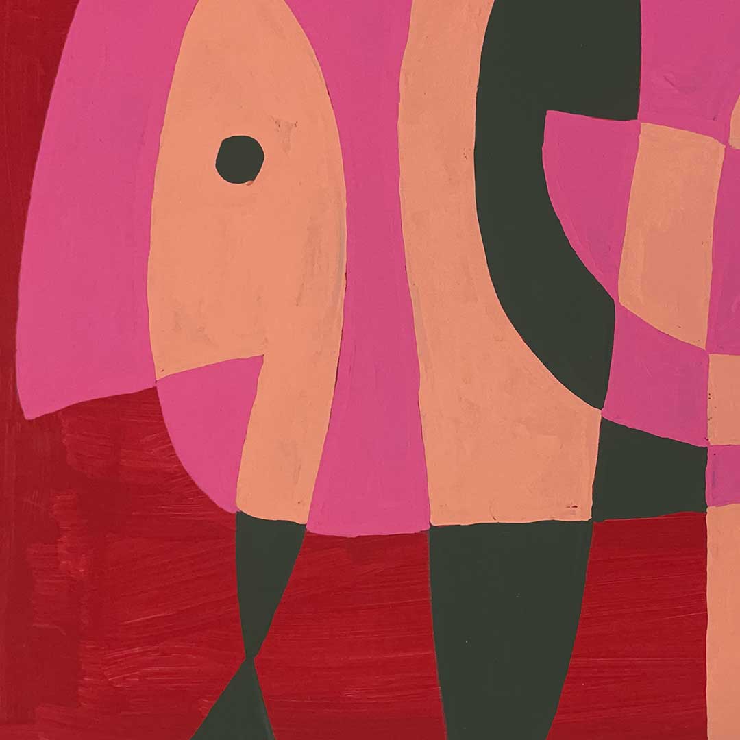 Retrato rosa