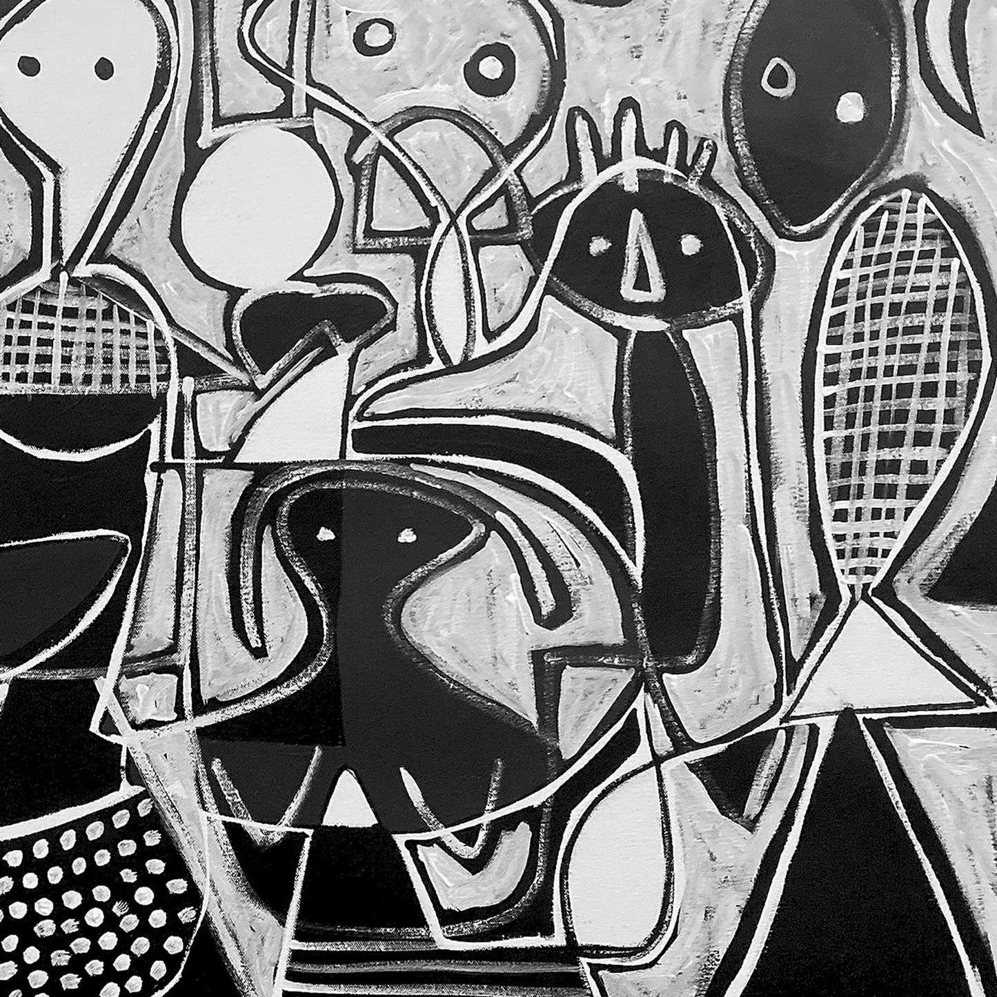 Composición en blanco y negro