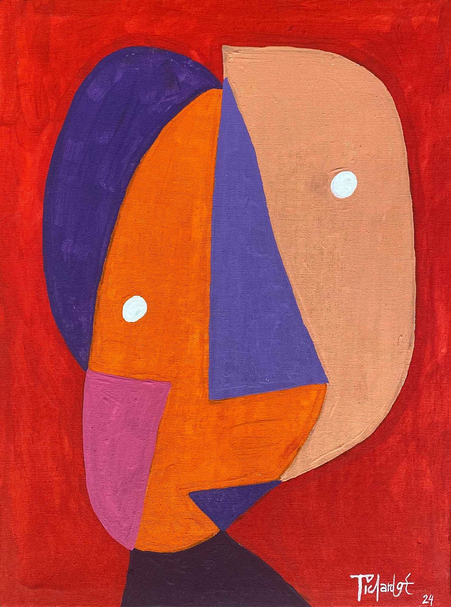 Retrato en rojos