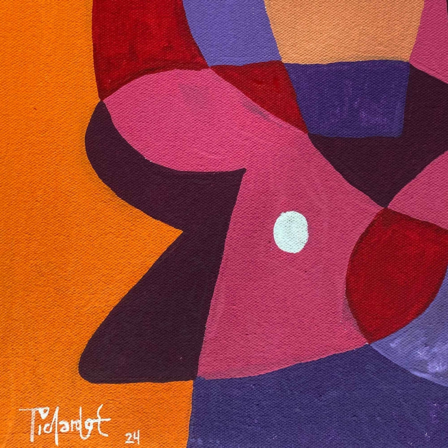 Retrato en rojos