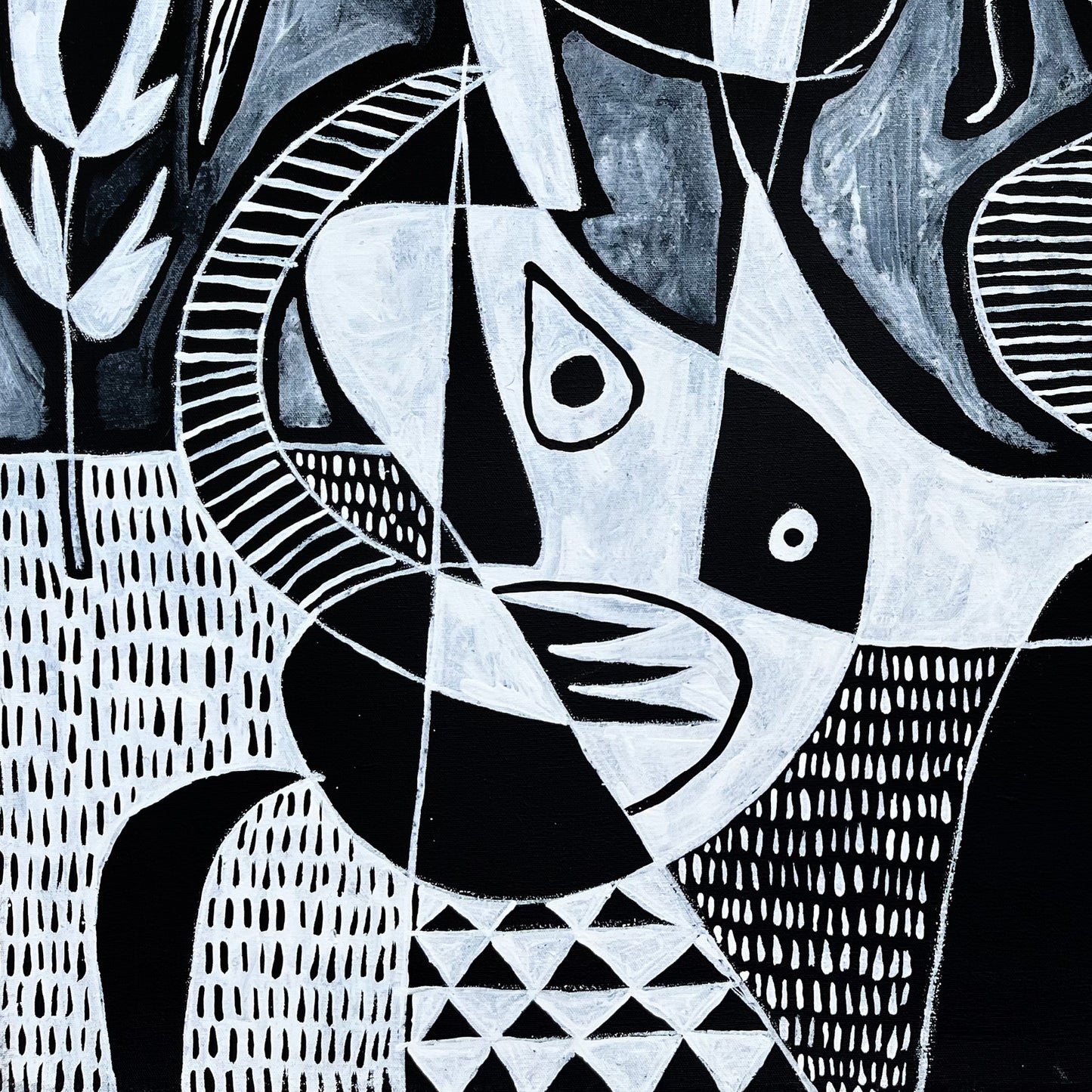 Composición en blanco y negro