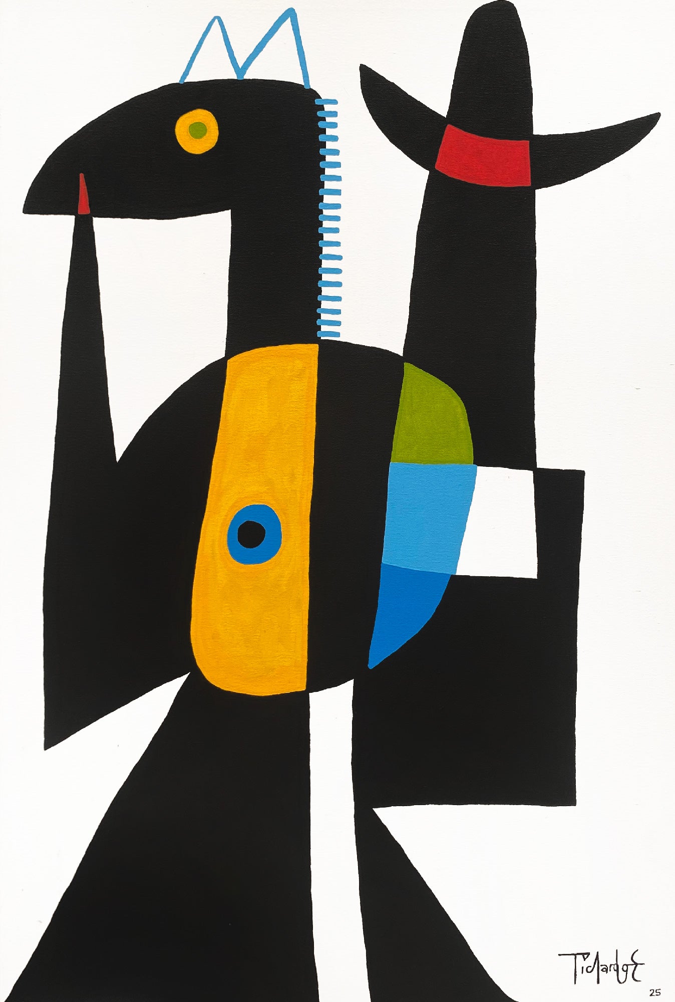 Alfil, caballo, torre y rey