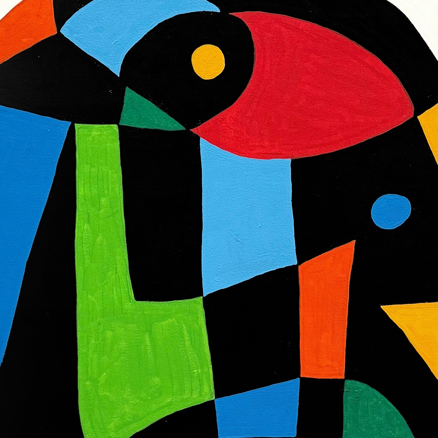 Retrato en fondo blanco