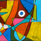 Cuerpo escueto colorido