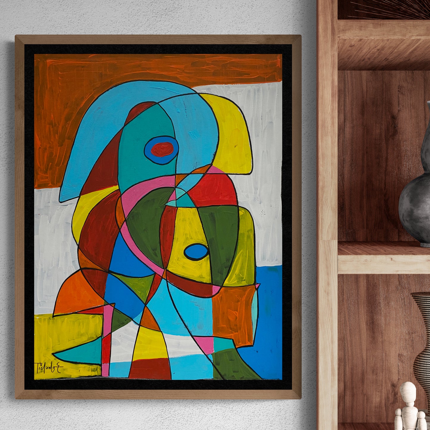 Cuerpo escueto de colores