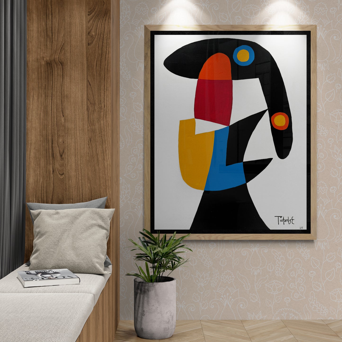 Personaje con antifaz