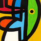 Personaje en fondo amarillo