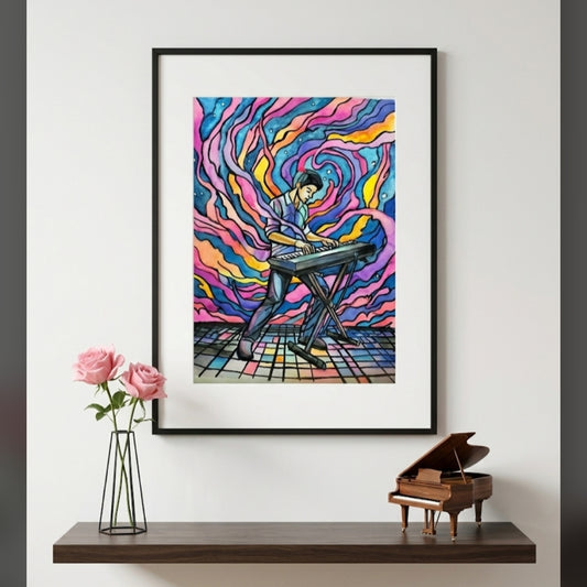 Obra de arte original- Huracàn de emociones