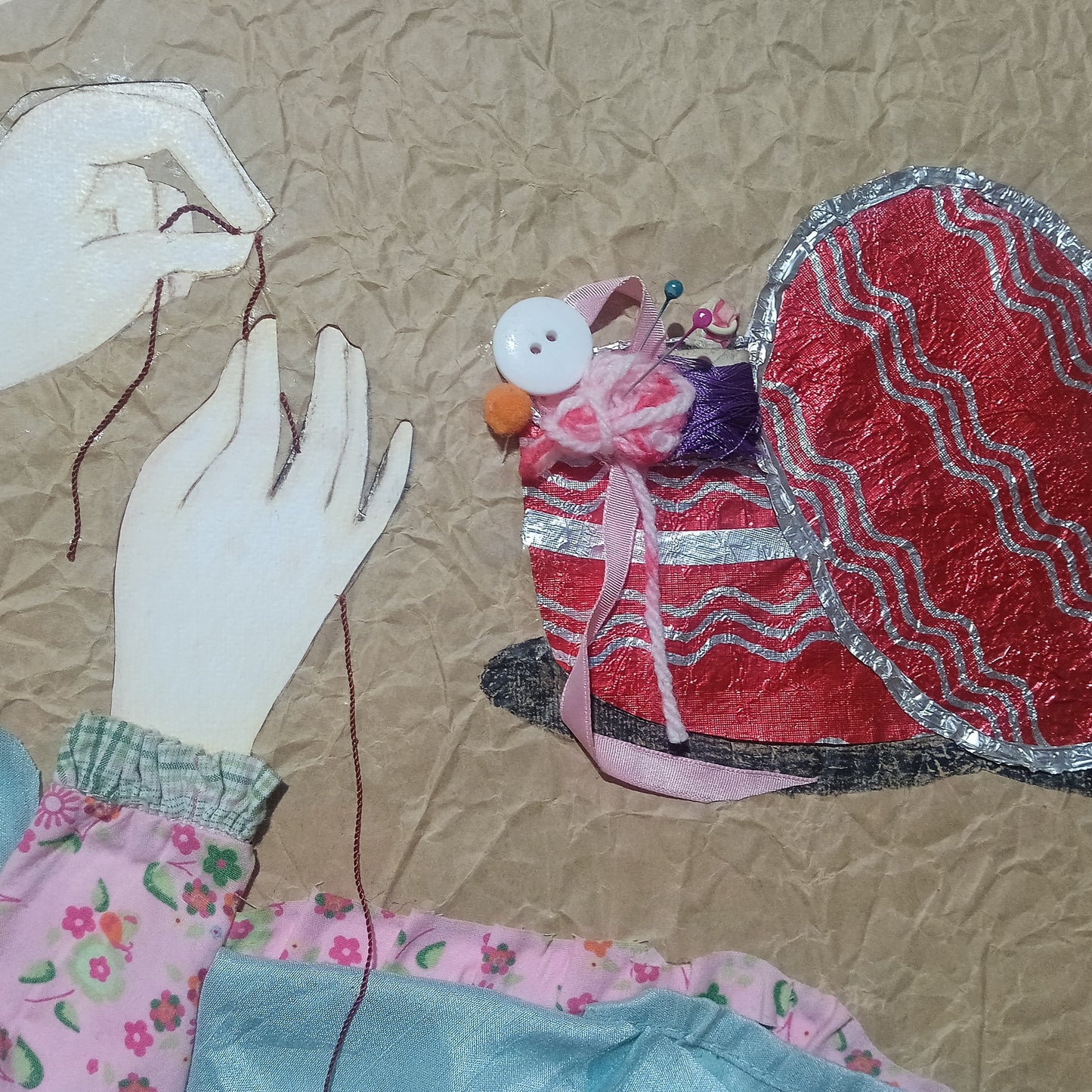Arte hecho a mano - El recuerdo de la cajita de galletas