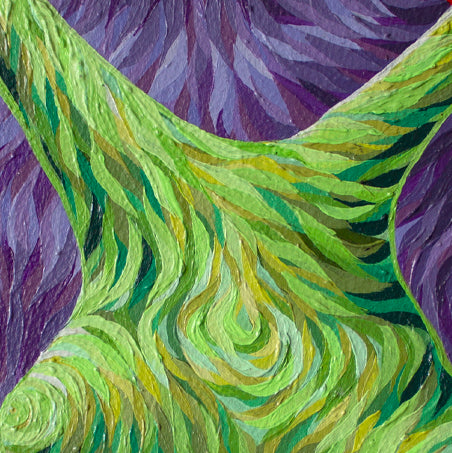 Pintura Acrílica-Los Danzantes II