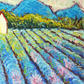Arte contemporáneo - Blue Lavender Field