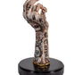 Escultura moderna / Ceramica - Mito-mano de cera y negro de vid-@