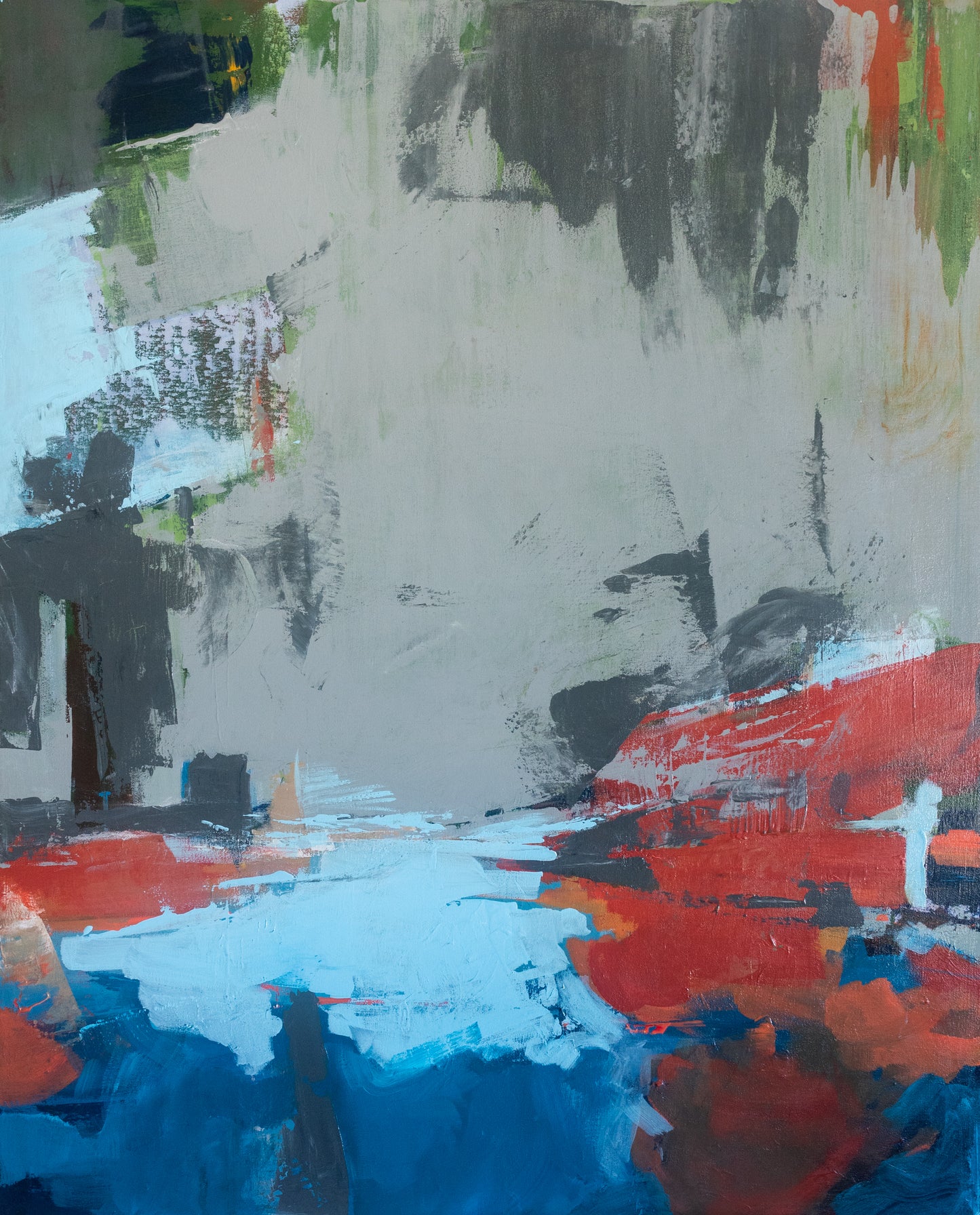 El mangle en la laguna