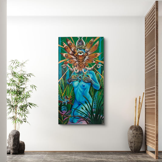 Obra de arte original - La luz amarilla