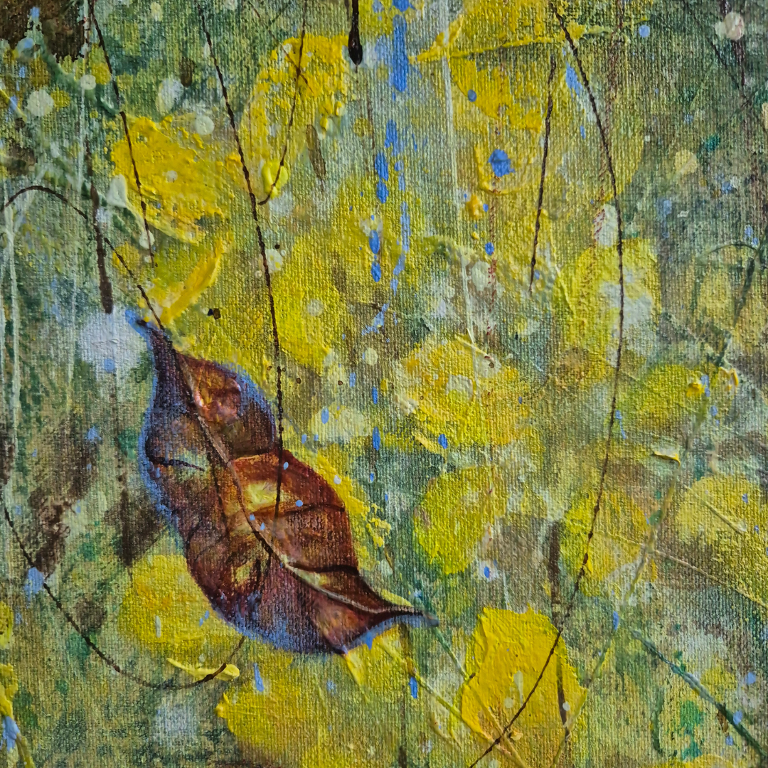 Obra de arte original- Que mi vuelo no estorbe tu vuelo
