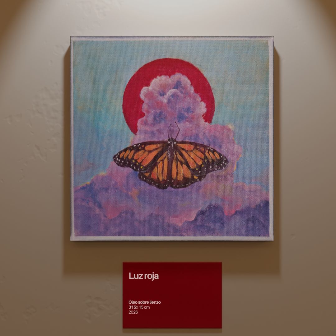 Cuadro al óleo - Luz Roja