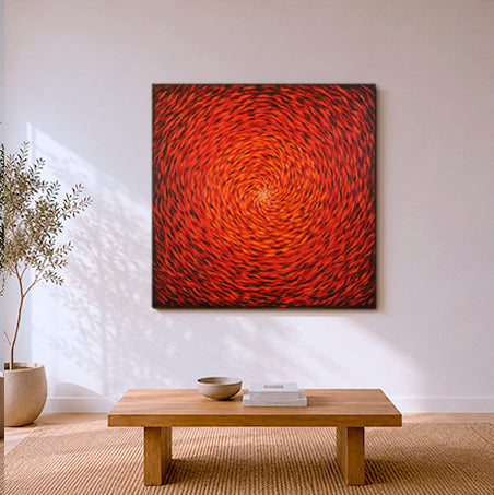 Pintura Acrilica - Armonía Espiral II