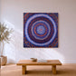 Pintura Acrilica- Armonía Radial Espiral I