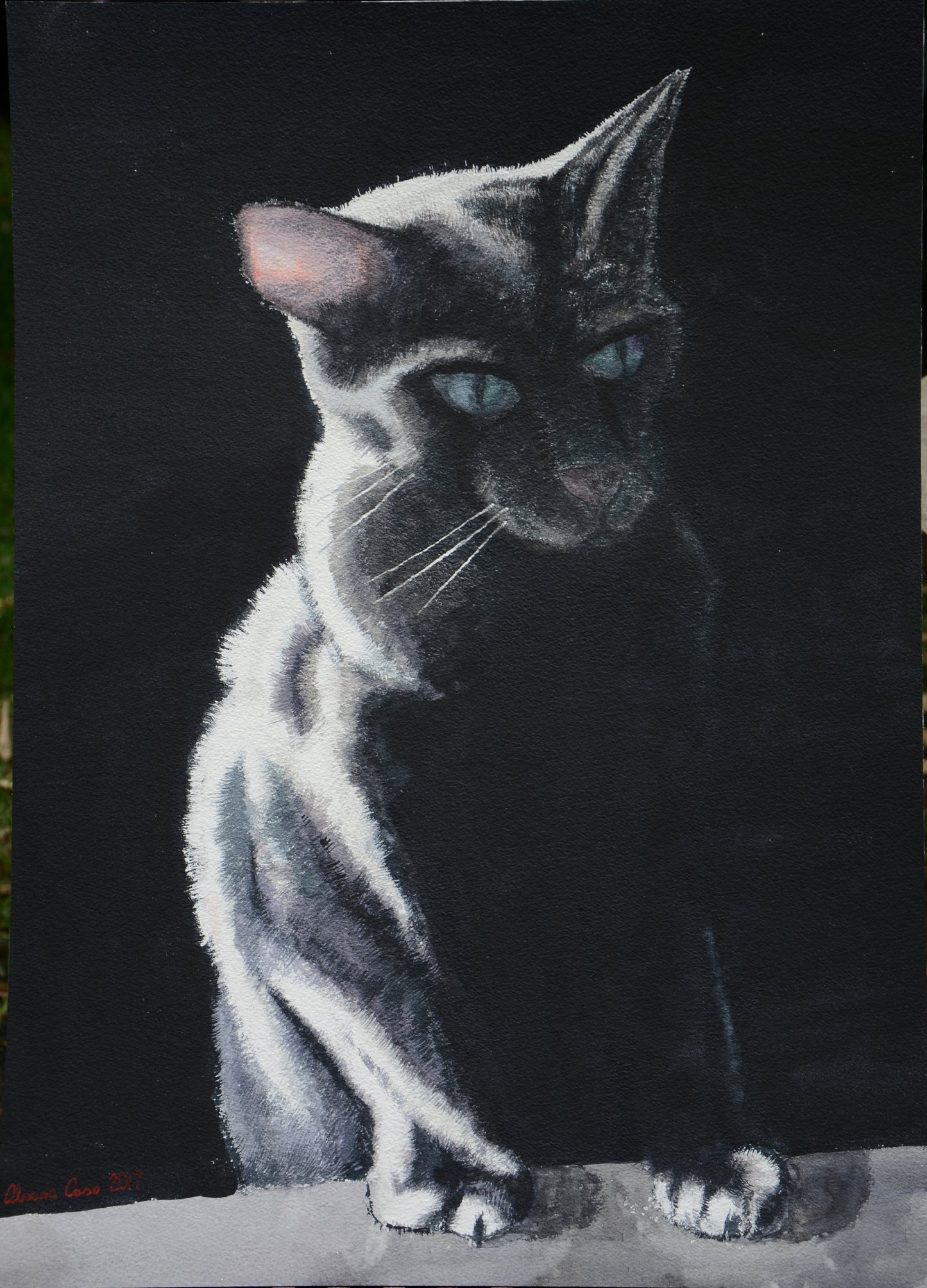 Obra de Arte Original "Jugando a Dios"