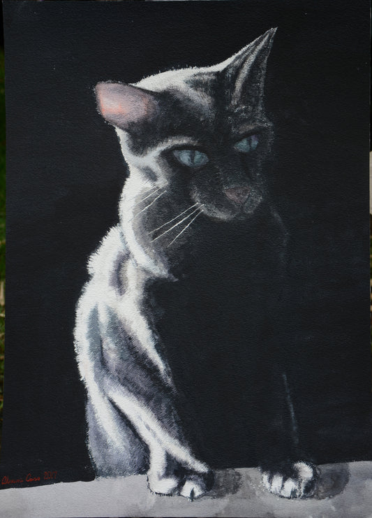 Obra de Arte Original "Jugando a Dios"