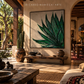 AGAVE VII (fondo beige)