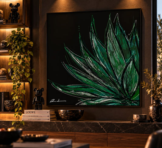 AGAVE VII (fondo negro)