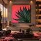 AGAVE VII (fondo rosa)