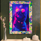Cuadro Moderno Neon - Cat Digital