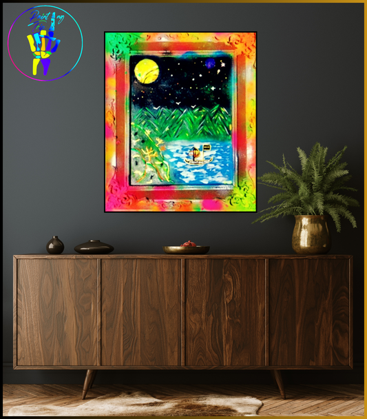 Cuadro Decorativo - Viaje Painting Trip