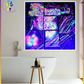 Cuadro Decorativo Neon - Colibri