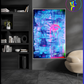 Cuadro Minimalista Neon - Buda Espiritual