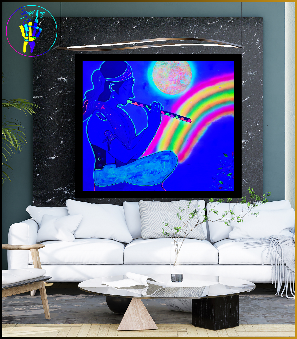Cuadro Decorativo Moderno. Shri Krisnha