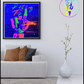 Cuadro Neon Decorativo-Painting Trip Neon.