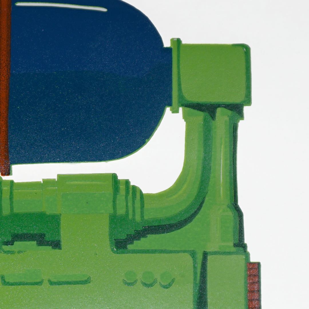 Water Gun - Linoleo -Pop Art